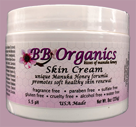 BB Organics Skin Cream 8 oz